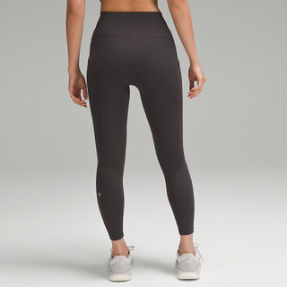 lululemon 露露乐蒙丨Wunder Train 女士高腰紧身裤 24\ *口袋款 LW5EZGA 石墨灰 XS
