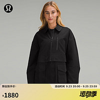 lululemon丨Glyde™ Adaptable 女士二合一外套 LW3HIVS 黑色 M