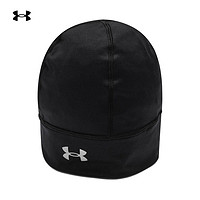 安德玛 UNDERARMOUR）秋冬Storm Launch男子跑步运动小圆帽1380001 黑色001 均码