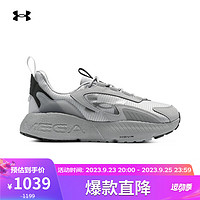 安德玛（UNDERARMOUR）HOVR Mega 2 MVMNT男女运动休闲鞋3026629 灰色103 40