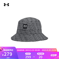 安德玛 UNDERARMOUR）Branded男子训练运动渔夫帽1376704 黑色002 M/L