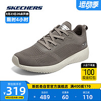 斯凯奇Skechers男士绑带运动鞋黑色百搭缓震休闲鞋232290 TPE 42.5 