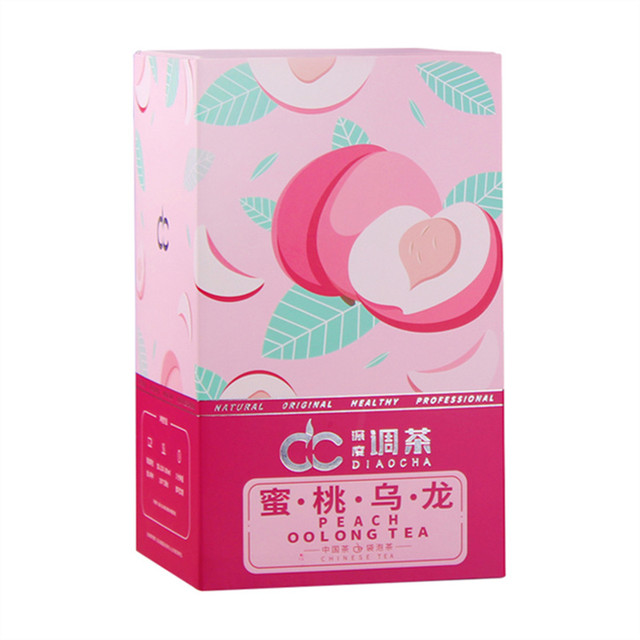 临期品：DIAOCHA 调茶 蜜桃乌龙袋泡茶 4g*14袋
