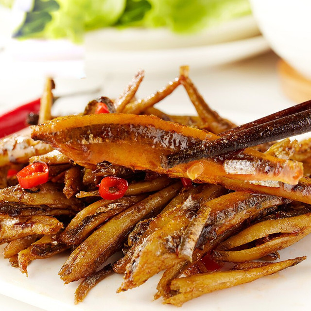 多旺 香辣小鱼仔小鱼干湖南特产小海鱼毛毛鱼即食休闲解馋小吃 香辣味