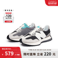  new balance 复古 运动休闲鞋  36 37 37.5 38 38.5 39.5 40 40.5 41.5 42 42.5 43 44 44.5 45 46.5 灰色/黑色 MS327OD 男女通用