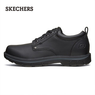 百亿补贴：SKECHERS 斯凯奇 男款低帮休闲皮鞋 64260