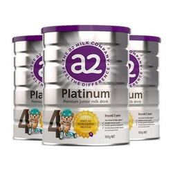 a2 艾尔 Platinum白金系列 婴儿奶粉 4段 900g*3罐