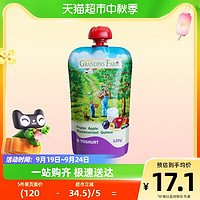 88VIP：GRANDPA'S 爷爷的农场宝宝辅食发酵乳酸奶果泥120g*1袋