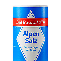 Bad Reichenhaller 阿尔卑斯山白金盐500g 进口无碘盐不含碘食盐岩盐家用食用盐矿盐