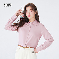 Semir 森马 春季女装合体舒适易打理衬衫101522105035