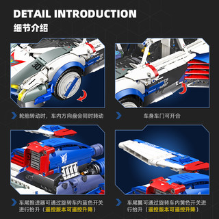 JIE－STAR 杰星 高智能方程式赛车系列 92033 阿斯拉达GSX【动态版】
