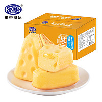 Kong WENG 港荣 新品海盐芝士味蛋糕480g可爱造型咸甜芝士优质早餐
