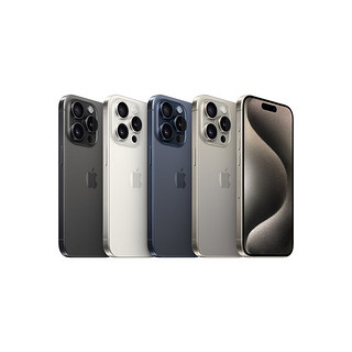 Apple 苹果 iPhone 15 Pro (A3104) 256GB 黑色钛金属
