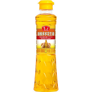 luhua 鲁花 食用油 油酸多多 5S压榨一级浓香花生油320ml  油酸含量大于55%