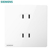 西门子 (SIEMENS)开关插座面板 皓彩系列白色 四孔插座