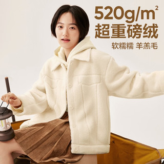 YANXUAN 网易严选 女式户外休闲感秋冬 海盐白 S