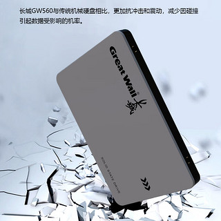 Great Wall 长城 512GB SSD固态硬盘 SATA3.0接口 读速540MB/S台式机/笔记本通用 GW560系列