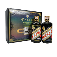 抖音超值购：MOUTAI 茅台 己亥猪年 生肖纪念酒 2019年 53%vol 酱香型白酒 375ml*2瓶 礼盒装