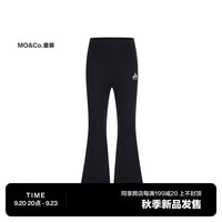 Little MO&CO. 抑菌 little moco童装装女童弹力舒适喇叭长裤KBC3PAT011 黑色 130/56