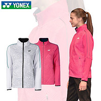 YONEX 尤尼克斯 羽毛球服运动外套长袖柔软舒适保暖女款250269BCR
