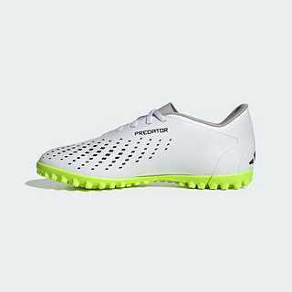 adidas阿迪达斯PREDATOR ACCURACY.4 TF男女硬人造草坪足球鞋 白色/黑色 40.5(250mm)