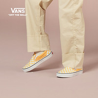 VANS 范斯 官方 Slip-On 冰橙柠檬一脚蹬帆布鞋