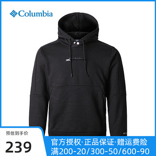 哥伦比亚 21秋冬Columbia哥伦比亚男装户外保暖加厚连帽套头卫衣外套AE0580