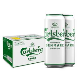 Carlsberg 嘉士伯 醇滑啤酒330ml*24听 整箱装