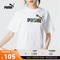 彪马（PUMA）女子休闲系列T恤 67668202 L