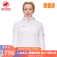 猛犸象（MAMMUT）Taiss 女士轻量速干中层衣夹克上衣抓绒衣1014-04540 白色 S