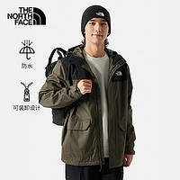 北面（The North Face）单层冲锋衣男秋冬户外运动夹克防风防水外套 88RC BQW 3XL/190 