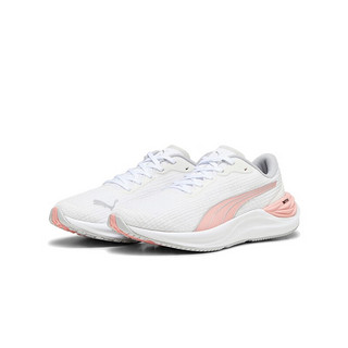 彪马（PUMA） 女子彪电3跑步鞋 ELECTRIFY NITRO 3 378456 白-桃粉色-02 35.5