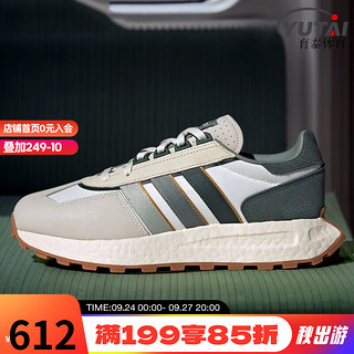 阿迪达斯 （adidas）三叶草RETROPY E5男鞋运动鞋经典boost低帮跑步休闲鞋女 IE0499/boost 36/鞋内长22cm