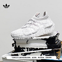 adidas阿迪达斯三叶草NMD_S1 CALI DEWITT联名男经典boost运动鞋 白/灰 42.5(265mm)