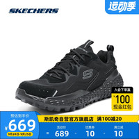 斯凯奇Skechers MONSTER男士运动休闲鞋894280 全黑色/BBK 42