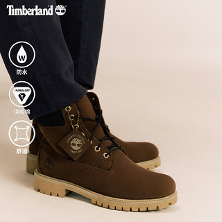 添柏岚（Timberland）男鞋高帮靴户外休闲防水A62KN A62KNW/深棕色 40