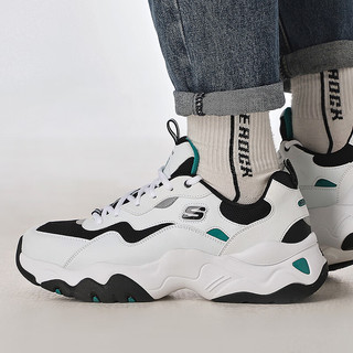 SKECHERS 斯凯奇 男鞋 D'LITES时尚绑带运动鞋
