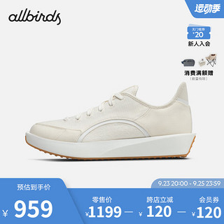 allbirds Riser型动休闲鞋夏季轻便舒适运动休闲鞋男鞋女鞋 自然白 女码 39