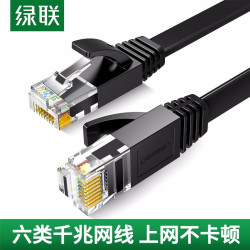 UGREEN 绿联 六类网线CAT6类千兆八芯双绞非屏蔽跳线8芯 工程家用监控电脑