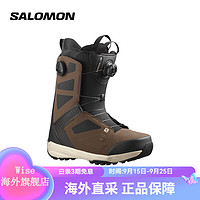 萨洛蒙（Salomon）户外运动滑雪具装备男单板滑雪鞋DIALOGUE DUAL BOA 棕色 26 棕色 26