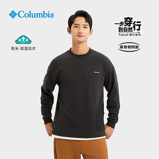 Columbia哥伦比亚男子穿行吸湿长袖T恤AE2940 010 XXL(190/104A)