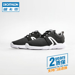 迪卡侬（DECATHLON）女款运动鞋网面轻便休闲鞋跑步鞋FEEL 女款白色 36