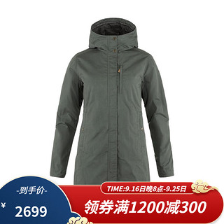 FJALLRAVEN北极狐G-loft夹克外套女户外G-1000派克大衣日常休闲保暖 89644 050武岩灰 S