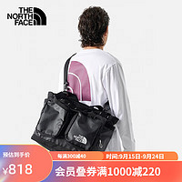 北面（The North Face）托特包男女款户外便携收纳单肩包81BM KY4/黑色 27.6 升/OS/390*146*343mm