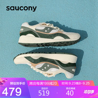 Saucony索康尼SHADOW6000运动休闲鞋男女复古跑鞋吴念真白绿40