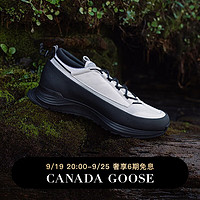 加拿大鹅（Canada Goose）Glacier Trail 男士户外休闲鞋运动鞋男鞋 7785M 595 白色/黑色 43