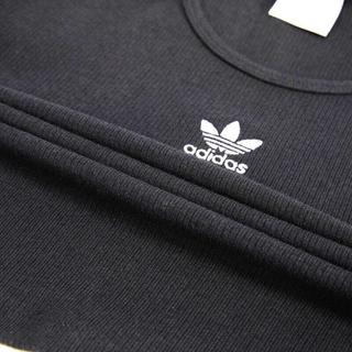 adidas originals阿迪达斯三叶草女子RIB TEE圆领短T恤 II8057