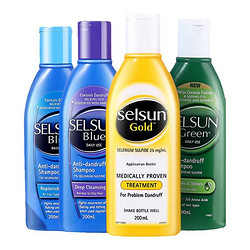 Selsun blue 舒缓去屑洗发水  200ml*3