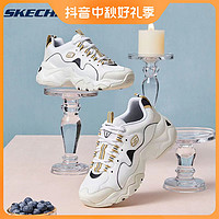 SKECHERS 斯凯奇 149914女子时尚低帮运动休闲拼色透气潮流熊猫鞋