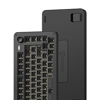 IQUNIX Super系列 ZONEX 75 81键 2.4G蓝牙 多模无线机械键盘 砂岩黑 璞玉轴 RGB